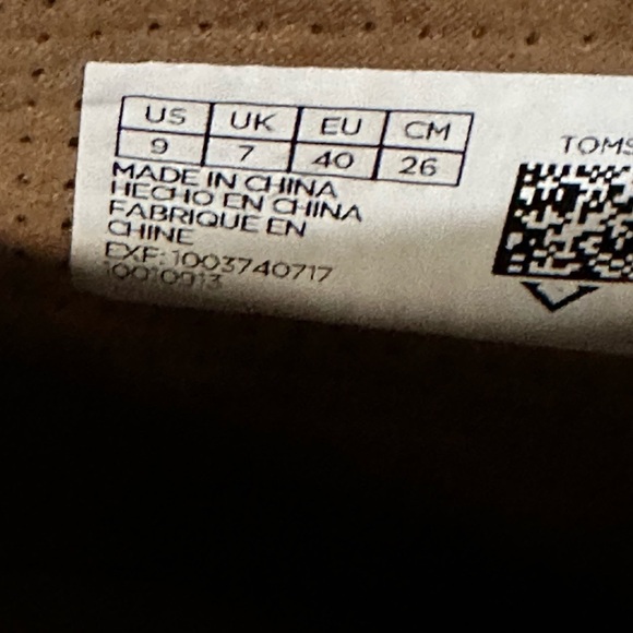 Tom’s Women's Size 9 Brown Suede Ankle Boots EUC - Picture 4 of 8